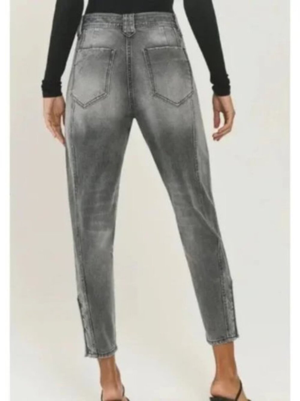 Something Navy Roxie Snap High Rise Jeans - Picture 3 of 11